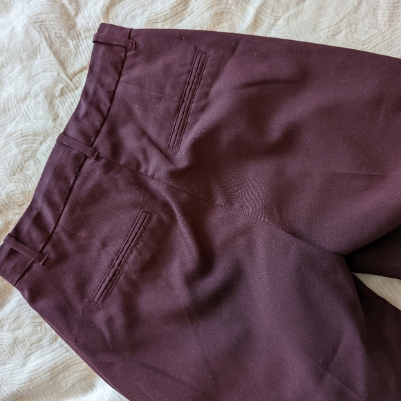 Frank and Oak Burgundy Trousers - Picture 7 of 8